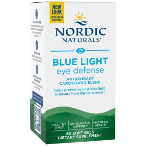 Blue Light Eye Defense - 60 Гел капсули | Nordic Naturals