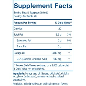 Borage Oil Liquid - 119 мл | Nordic Naturals
