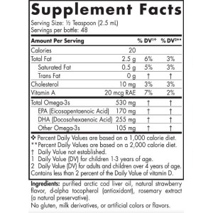 Children's DHA 530 mg - Ягода 473 мл | Nordic Naturals