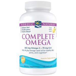 Complete Omega 565 mg - Лимон 120 Гел капсули | Nordic Naturals