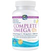 Complete Omega-D3 565 mg - 60 Гел капсули | Nordic Naturals
