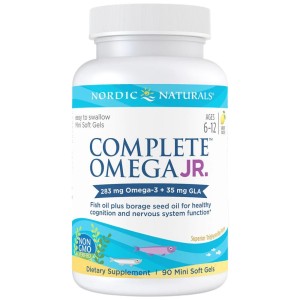 Complete Omega Junior 283 mg - Лимон 90 Гел капсули | Nordic Naturals