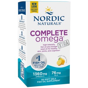 Complete Omega Xtra 1360 mg - 60 Гел капсули | Nordic Naturals