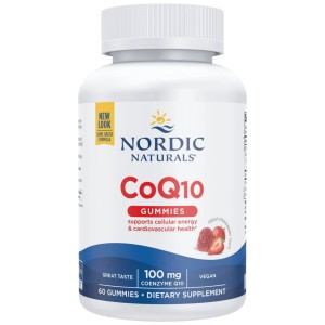 CoQ10 Gummies 100 mg - Ягода 60 желирани бонбони | Nordic Naturals