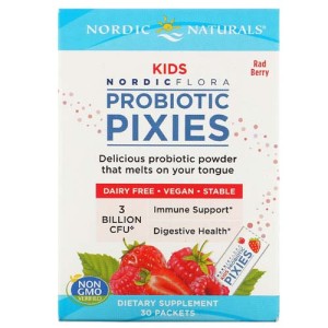 Nordic Flora Kids Probiotic Pixies 3 Billion CFU 30 сашета | Nordic Naturals Nordic Flora Kids Probiotic Pixies 3 Billion CFU 30 сашета | Nordic Naturals