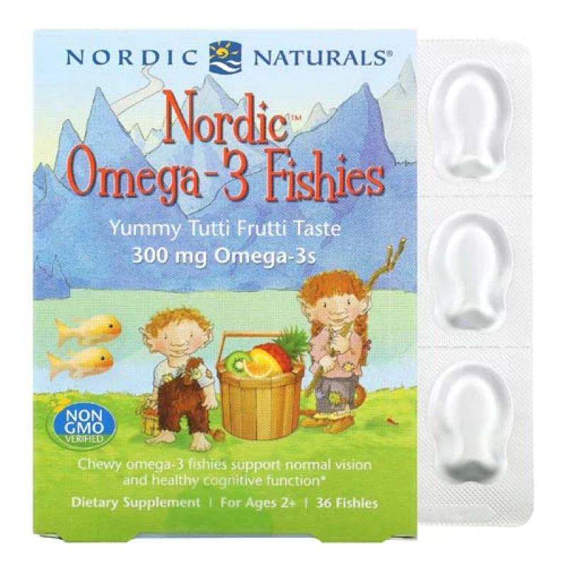 Nordic Omega-3 300 мг 36 рибки | Nordic Naturals Nordic Omega-3 300 мг 36 рибки | Nordic Naturals