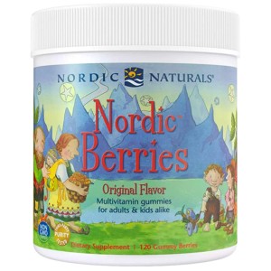 Nordic Berries Multivitamin - Портокал и лимон 120 желирани бонбони | Nordic Naturals
