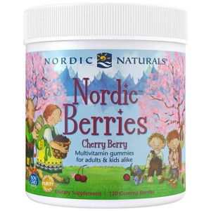Nordic Berries Multivitamin - Череша 120 желирани бонбони | Nordic Naturals