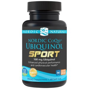 Nordic CoQ10 Ubiquinol Sport 100 mg - 60 Гел капсули | Nordic Naturals