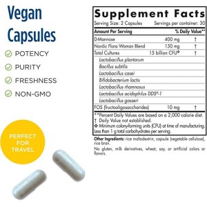 Nordic Flora Probiotic Woman | 15 Billion Active Cells - 60 капсули | Nordic Naturals Nordic Flora Probiotic Woman | 15 Billion Active Cells - 60 капсули | Nordic Naturals