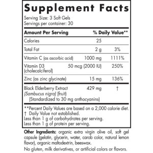 Nordic Immune Daily Defense - 90 Гел капсули | Nordic Naturals