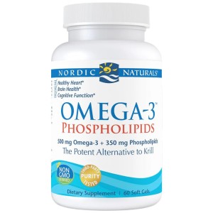 Omega-3 Phospholipids - 60 Гел капсули | Nordic Naturals
