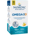 Omega-3D 690 mg - Лимон 60 Гел капсули | Nordic Naturals
