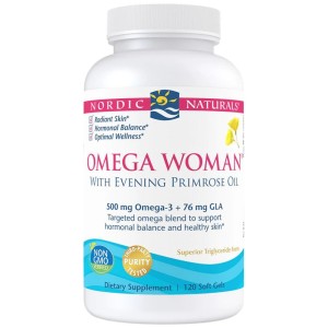 Omega Woman - Лимон 120 Гел капсули | Nordic Naturals