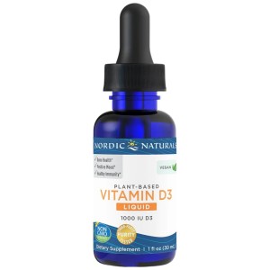 Plant-Based Vitamin D3 Liquid - Ябълка 30 мл | Nordic Naturals