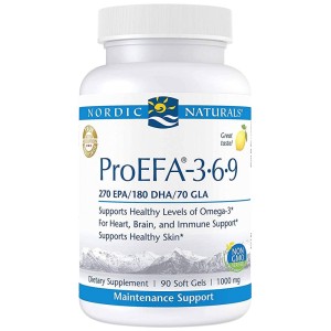 ProEFA - Omega 3.6.9 - Лимон 90 Гел капсули | Nordic Naturals