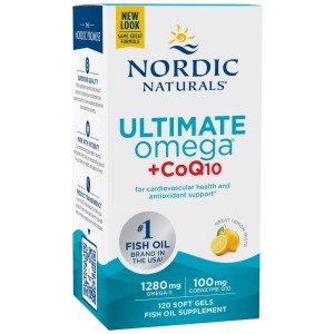 Ultimate Omega 1280 mg + CoQ10 - 120 Гел капсули | Nordic Naturals