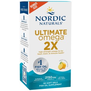 Ultimate Omega 2X 2150 mg - Лимон 90 Гел капсули | Nordic Naturals