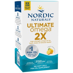 Ultimate Omega 2X 2150 mg - Лимон 180 Гел капсули