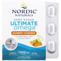 Ultimate Omega Gummy Chews 1200 mg - Тропически пунш 54 желирани бонбони | Nordic Naturals Ultimate Omega Gummy Chews 1200 mg - Тропически пунш 54 желирани бонбони | Nordic Naturals