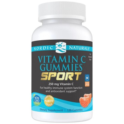 Vitamin C Gummies Sport 250 mg - Мандарина 120 желирани бонбони