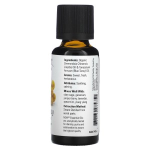10% Blue Tansy Oil Blend 30 мл | Now Foods