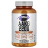 AAKG 2200 550 мг 180 веге капсули | Now Foods