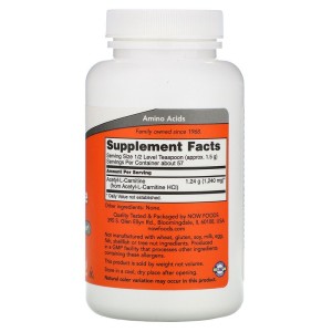 Acetyl L-Carnitine Powder 85 гр | Now Foods