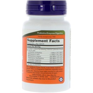 Ацидофилус (Acidophilus) 4X6 60 веге капсули | Now Foods