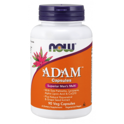 ADAM Male Multi 90 веге капсули | Now Foods