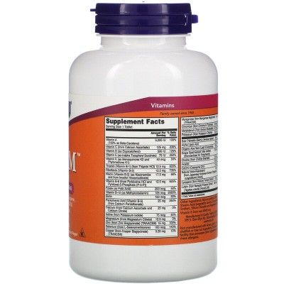 Витамини ADAM Male Multi 60/120 таблетки | Now Foods Подсилват паметта Спомагат за изграждане на мускулатурата Подсилват имунитета За здрави очи Възпрепятства развитието на атеросклероза Вегетар Витамини ADAM Male Multi 60/120 таблетки | Now Foods Подсилв
