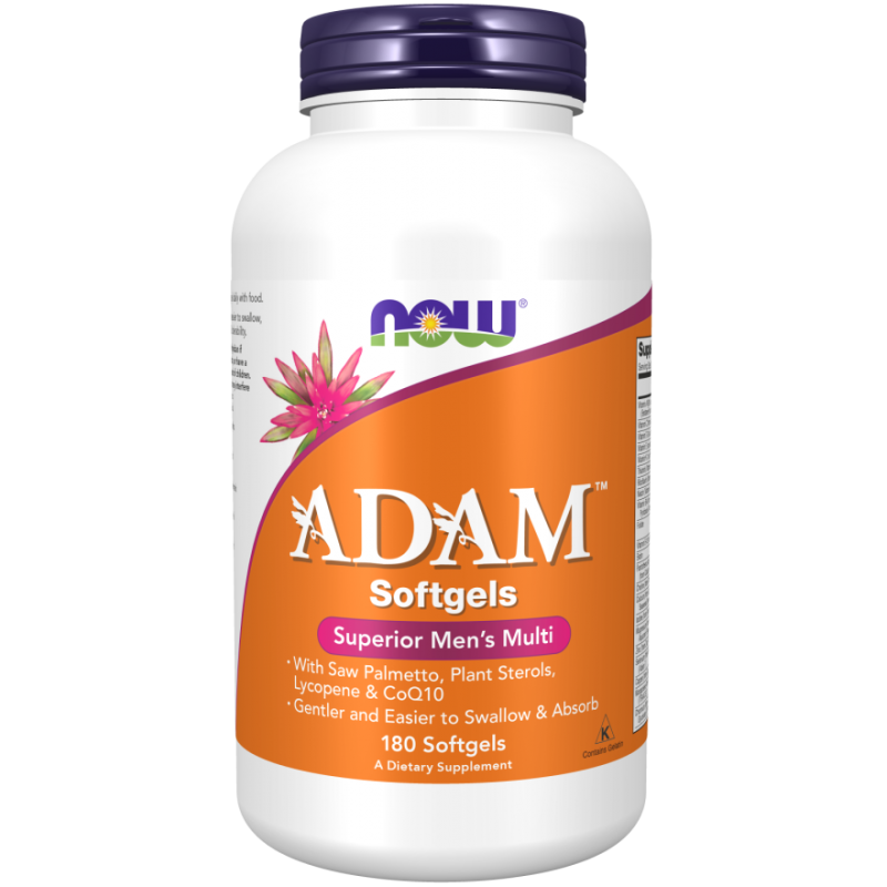 ADAM Superior Men's Multiple Vitamin 180 гел-капсули | Now Foods