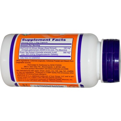 African Mango Diet Support 60 капсули Now Foods Регулира теглото Помага за изгаряне на излишните мазнини Повишава енергията Стимулира метаболизма Добър антиоксидант Какво представлява African Mang African Mango Diet Support 60 капсули Now Foods Регулира т