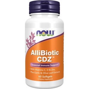 AlliBiotic CDZ 60 гел-капсули | Now Foods