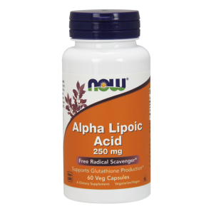 Alpha Lipoic Acid 250 мг 60 веге капсули | Now Foods