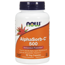 AlphaSorb-C 500 90 веге капсули | Now Foods