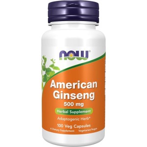 American Ginseng 100 веге капсули | Now Foods
