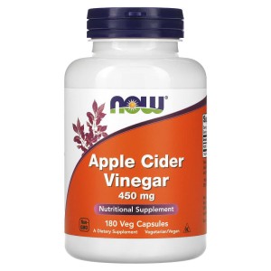 Apple Cider Vinegar 450 мг 180 веге капсули | Now Foods Apple Cider Vinegar 450 мг 180 веге капсули | Now Foods