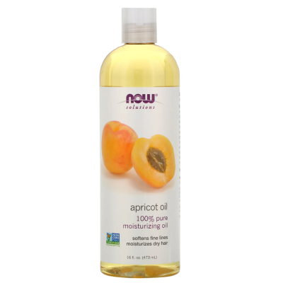 Apricot Oil 473 мл | Now Foods Грижи се за здравината, еластичността и блясъка на кожата Подобрява здравината на косата С богато съдържание на витамини Източник на омега-3 мастни киселини Течно Масло от Apricot Oil 473 мл | Now Foods Грижи се за здравинат