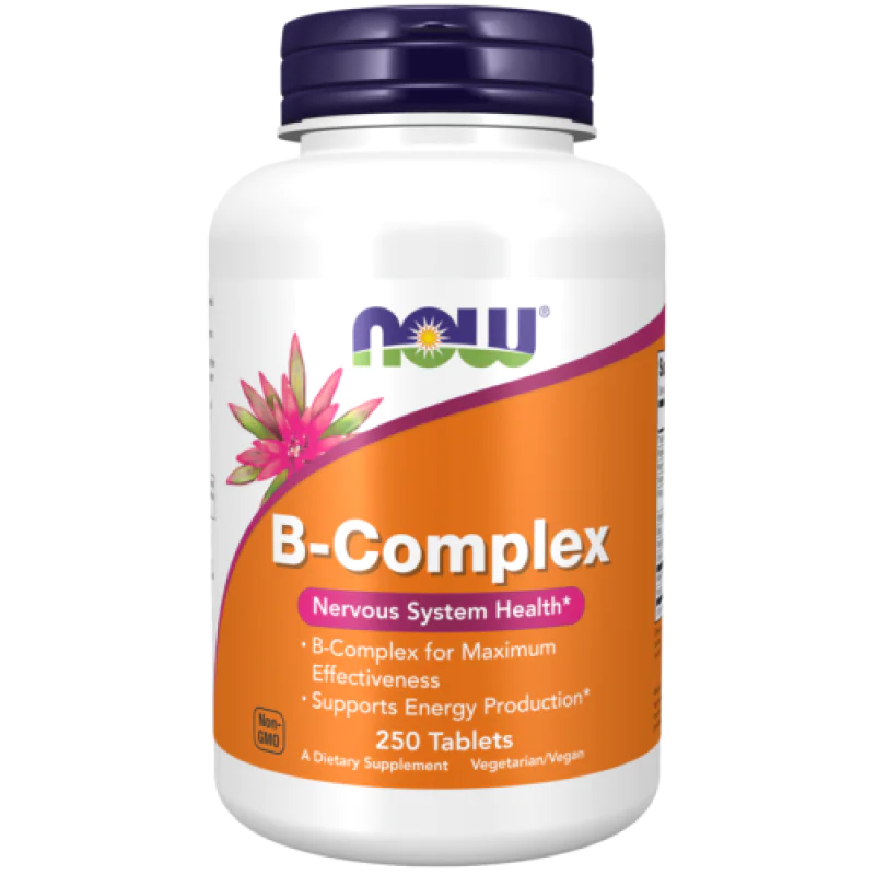 B-Complex 250 таблетки | Now Foods