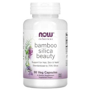 Bamboo Silica Beauty 90 веге капсули | Now Foods