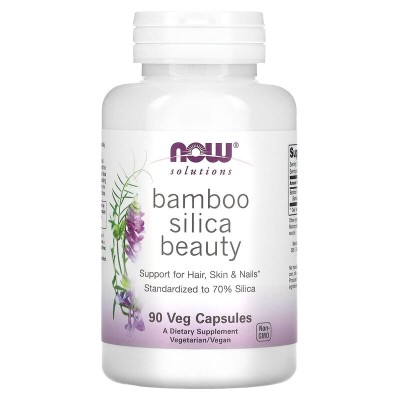 Bamboo Silica Beauty 90 веге капсули | Now Foods