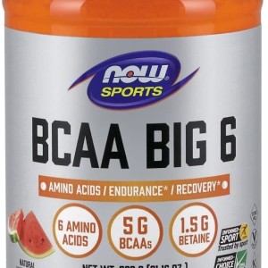 BCAA BIG 6 600 гр | Now Foods