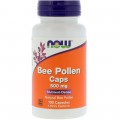 Пчелен прашец 500 мг 100 капсули | Now Foods