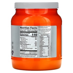 Beef Protein Bone Broth Powder 544 гр | Now Foods
