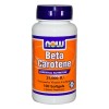 Beta Carotene 25,000 IU 100 дражета | Now Foods