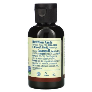 Better Stevia Liquid 59 мл | Now Foods