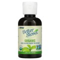 Better Stevia Organic Liquid 59 мл | Now Foods