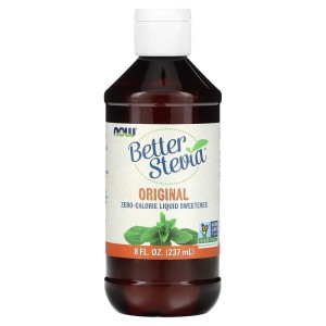 Better Stevia Original Liquid Sweetener 237 мл | Now Foods
