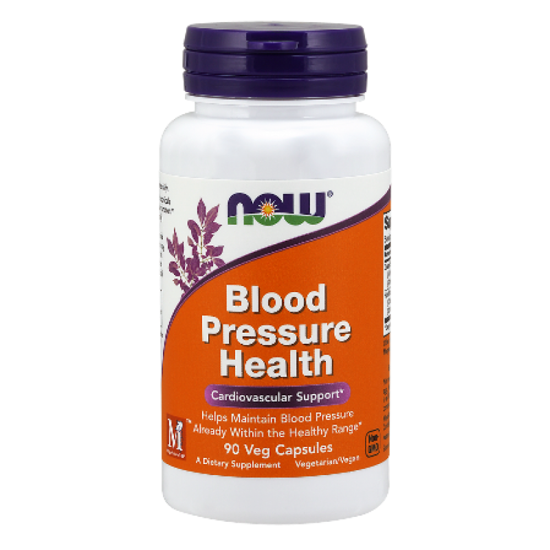 Blood Pressure Health 90 веге капсули | Now Foods